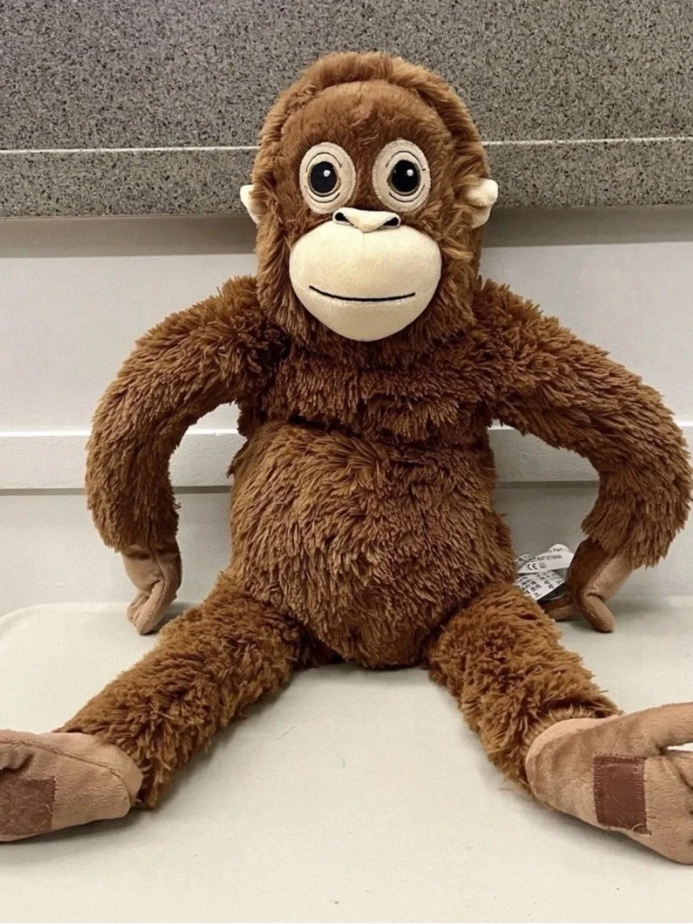 IKEA DJUNGELSKOG Plush Orangutan. Friend to viral monkey Punch. Collectable RARE
